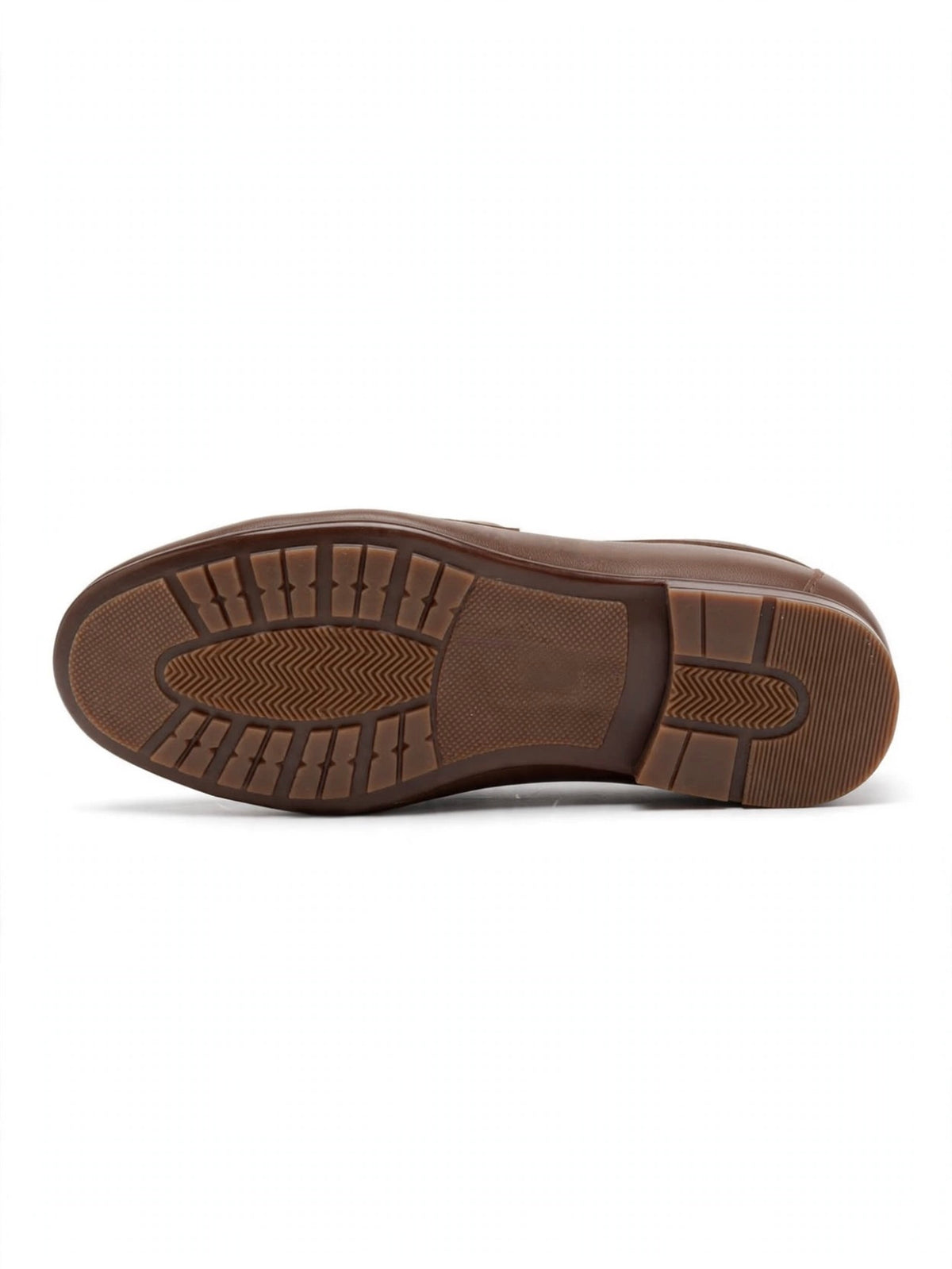 Brown Leather Horsebit Formal Shoes – Classic Design
